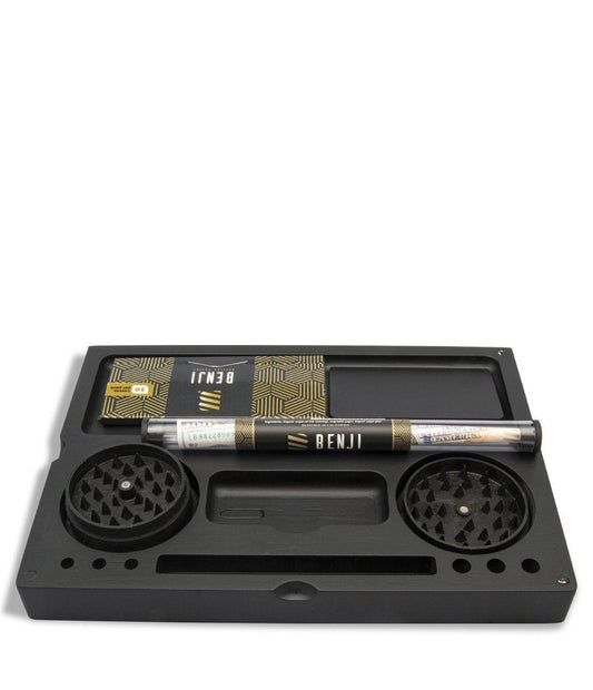 Benji Bankroll Bamboo Rolling Tray Kit